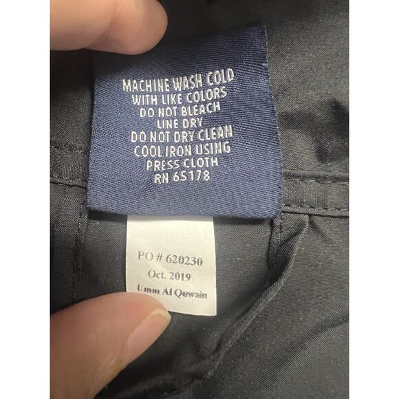 Charles River Women’s Cape Cod Windbreaker Rain Jacket Size S Black Waterproof - Picture 9 of 10